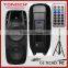 dual 15 inch professional active outdoor DJ speakers