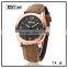2015 high quality leather watches for men fashion watch movement,watch box/oem watch