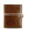 Top Quality Leather Organizer Binder Cover with metal ring