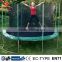 16ft big bounce trampoline with safety enclosure for sale