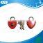 AJF 2015 hot sale colorful mini key diary lock heart, notebook lock