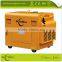 Low noise 5kw portable generator with soundproof and 4 wheels
