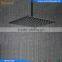 16 inch 40cm square black bathroom rain shower head