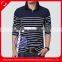 fashion 95 cotton 5 spandex yarn dyed polo t shirt for men