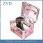 Wholesale Pink Aluminum +Acrylic Cosmetic Box Transparent Makeup Case For Cosmetics ZYD-HZMmc035