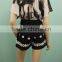 2016 casual short women black pants