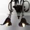 2015 Modern indoor black wall lamps/wall sconces with UL certificate