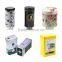 hinged tea tin box storage tin can