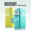 600ml powerful output refillable water plastic spray bottle