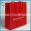 Cosmetic paper bag for ElizabethArden shipping bags with polyester string for cosmetic