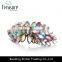 fashion jewelry rhinestone Pearl Barrettes Clamp Flower Hair Clip Hairpin Headwear Hair Accessories