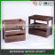 Recyclable MDF Wooden Wine Carrying Case Gift Box