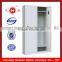 Gym room double door / two door metal clothes wardrobe locker