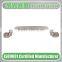 Zinc alloy satin nickel bedroom furniture handles drawer handles