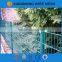 powder coated safety mesh fence panels / double wire fence