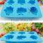 Odorless Animal Shaped Lego Ice Mold Silicone Ice Cube Tray