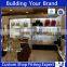 Professional supplier brings good quality wood shelves for shops