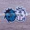 Adhesive clothing embroidery mini embroidered bee patches custom