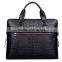 Alligator Pattern Business Briefcase single shoulder bag for Men