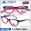 2016 New&hot sale girl style eyeglasses kids optics frames beautiful cute pink children acetate glasses