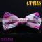 2016 newest popular good quality cheap cotton bow tie for men