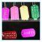 promotional colorful red metal anodized Oxidized aluminium oxidation dog tag/pet tag