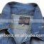 Mens jean jacket shirt jacket button jacket light blue