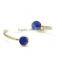 lapis Lazuli Gemstone Bracelete Vermiel Gold