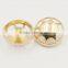 new arrival plating gold fashion alloy metal sewing button