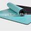 Anti-slip exercise PU Leather natural rubber yoga mat