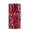 High Quality Red Zebra-Stripe Cosmetic Bag