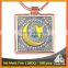 Best selling fancy digital printing Middle East muslim metal custom keychain