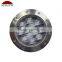 #316 Stainless Steel Anti-rust 12x1W DMX512 Smart Controlling RGB Color LED Underwater Pool/Pond Light IP68 Chlorine Waterproof