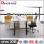 steel furniture frame 1 person Office workstation steel dining table legs