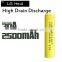 2016 New arrival Hot sales Genuine LG DB 18650 HE4 18650 Li-Ion IMR8650 2500mAh Battery