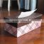 Creative top sell luxury faux leather tissue box