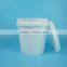 Small Paint Bucekt, Chemical Liquid Container, Corrotion Proof Bucket with Plastic handle