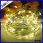 waterproof outdoor solar LED christmas light copper solar micro LED light string for festival wedding
