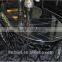Black Ti-coated Stainless Steel Marble Tea Table