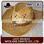 Straw knitted outdoor men custom washed cowboy man hat