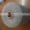 10S 50% raw white cotton 50% black poly 40D LYCRA ab yarn core spun yarn