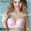 Hot Sale Wholesale Women's Stocking Pink Lightly Lined Demi Bra