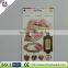 colorful playing decorate 3d wall sticker card