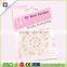 Nail Art Water Sticker Transfer Decal Gold Metallic Bow 3D Design Manicure Tips DIY Nail Foils Decorating Tools