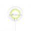Transparent led flashing light wireless charger for samsung s6 s6 edge