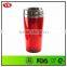 Customized 16 oz Double wall plastic travel mug with photo insert