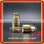gold glass dropper bottle samples vial with metal dropper for essential oil packaging empty bottles 061R