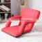 lounge chair outdoor with straps and 5 ppsitions adjustable backrest