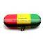 hotsale Red/green/yellow three bars ego ce4 zipper case zipper pencil case