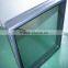 Insulated construction glass panel, building glass, exterior building wall glass